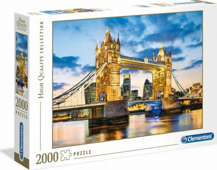 Clementoni Παζλ High Quality Collection Γέφυρα Του Λονδίνου Το Σούρουπο 2000τμχ 14+ - As Company