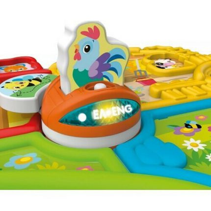 Baby Clementoni Βρεφικό Εκπαιδευτικό Παιχνίδι Φάρμα Με Ζωάκια - Μιλάει Ελληνικά Για 18m+ 1000-63385#, As Company