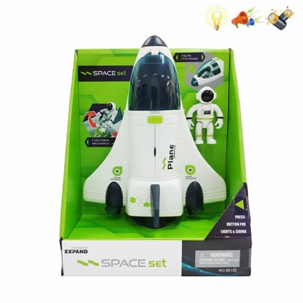 Zita Toys Αεροπλάνο με Αστροναύτη και Ήχους 005.80102 3+ #