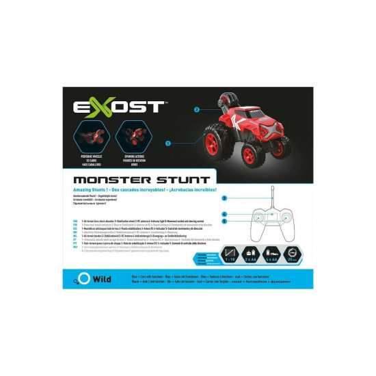 Exost Monster Stunt Τηλεκατευθυνόμενο Αυτοκίνητο 5+ 7530-20241# - As Company