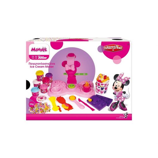 AS Πλαστελίνη Disney Minnie Παγωτοπλαστελίνα Με 4 Βαζάκια Και Καπάκια Καλουπάκια 280γρ & Sprinkles 3+, As Company