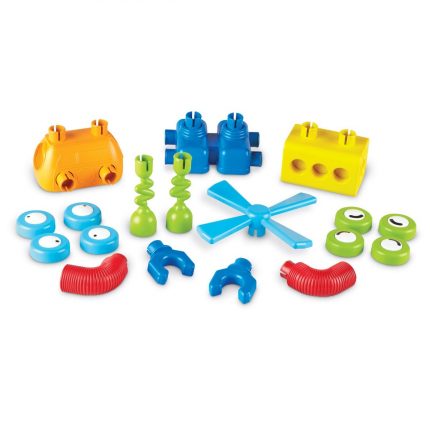 Εκπαιδευτικό Παιχνίδι STEM 1-2-3 Build It! Πύραυλος-Τρένο-Ελικόπτερο 390.057 24m+, Learning Resources