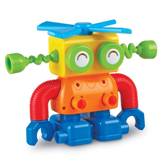 Εκπαιδευτικό Παιχνίδι STEM 1-2-3 Build It! Πύραυλος-Τρένο-Ελικόπτερο 390.057 24m+, Learning Resources