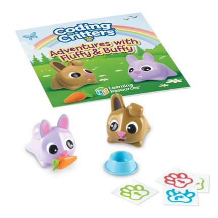 Εκπαιδευτικό Παιχνίδι Ρομποτικής Coding Critters Pair-a-Pets Adventures with Fluffy and Buffy 390.032 4+, Learning Resources