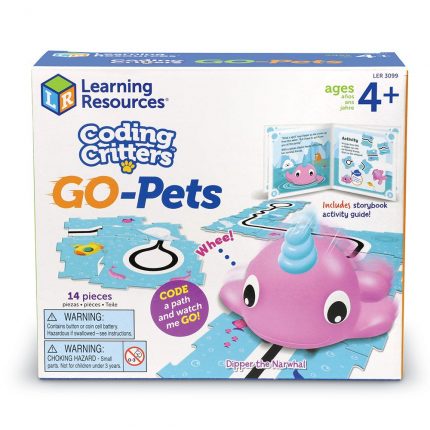 Εκπαιδευτικό Παιχνίδι Ρομποτικής Coding Critters Go Pets: Dipper The Narwhal 390.046 4+, Learning Resources