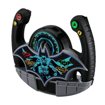 Batman Batmobile Toy Steering Wheel Φουτουριστικό Τιμόνι Batmobile για Παιδιά με Ενσωματωμένα Sound Effects (BM-157) (Μαύρο/Γκρι) - Ekids
