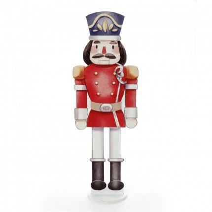 Χριστουγεννιάτικος Ξύλινος Καρυοθραύστης 50εκ ΧΡ-2343 || Bellissimo