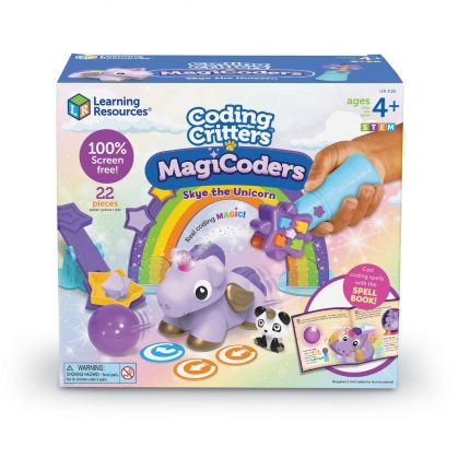 Εκπαιδευτικό Παιχνίδι Ρομποτικής Coding Critters Magicoders: Ρομπότ Μονόκερος 390.045 4+, Learning Resources