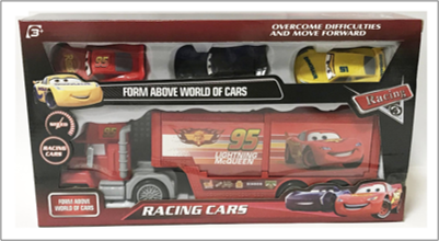 Zita Toys Φορτηγό Μεταφοράς Αυτοκινήτων Cartoon 005.826-120