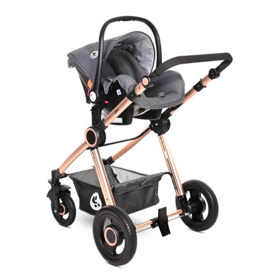 Lorelli Πολυκαρότσι Alexa 3 in 1 Set Luxe Black 10021292186D