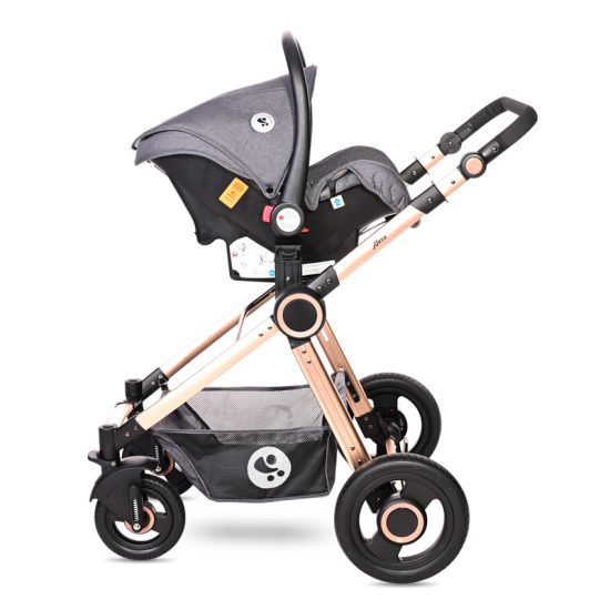Lorelli Πολυκαρότσι Alexa 3 in 1 Set Luxe Black 10021292186D