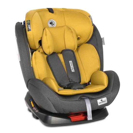 Lorelli Κάθισμα Αυτοκινήτου LYRA Isofix 0-36kg Black&Lemon Curry 10071452341