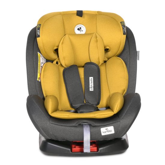 Lorelli Κάθισμα Αυτοκινήτου LYRA Isofix 0-36kg Black&Lemon Curry 10071452341