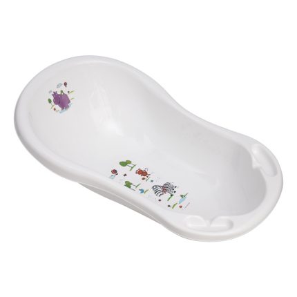 Lorelli Βρεφική Μπανιέρα 84cm Hippo White 10130280091#