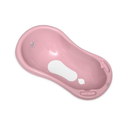 Lorelli Βρεφική Αντιολισθητική Μπανιέρα 84cm με Τάπα Bear Dark Pink 10130460241