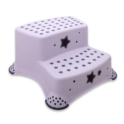 Lorelli Διπλό Βοηθητικό Σκαλοπατάκι Μπάνιου Stars White 10130670519