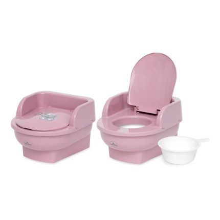 Lorelli Γιογιό Κάθισμα Τουαλέτας Throne Bear Dark Pink 10130910241