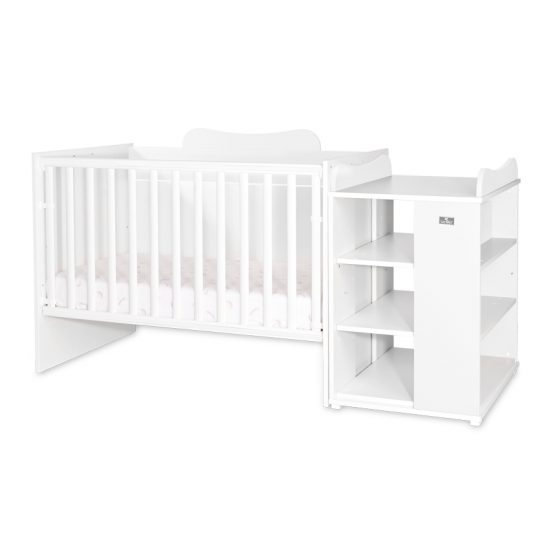 Lorelli Πολυμορφικό Κρεβατάκι Μωρού Multi 190x72 White 10150570024A