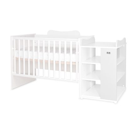 Lorelli Πολυμορφικό Κρεβατάκι Μωρού Multi 190x72 White 10150570024A