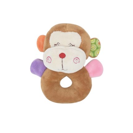 Lorelli Λούτρινη Κουδουνίστρα Monkey Beige 10191330002