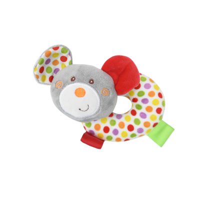 Lorelli Λούτρινη Κουδουνίστρα Donut Mouse 10191340003