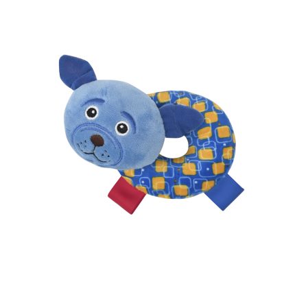 Lorelli Λούτρινη Κουδουνίστρα Donut Dog Blue 10191340004