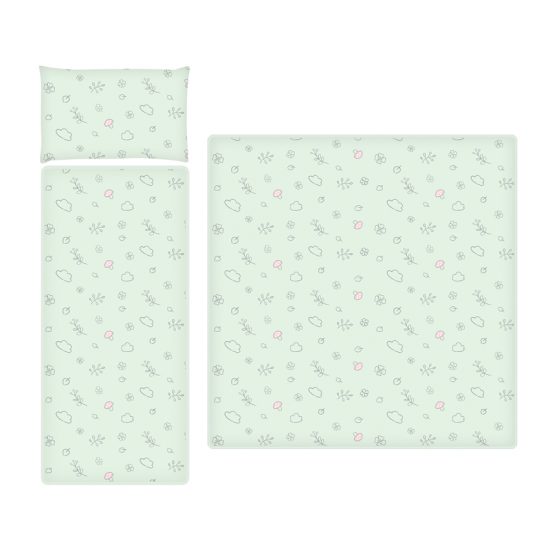 Lorelli Σετ Καροτσιού Καλοκαιρινό Lamb Green 20800304101