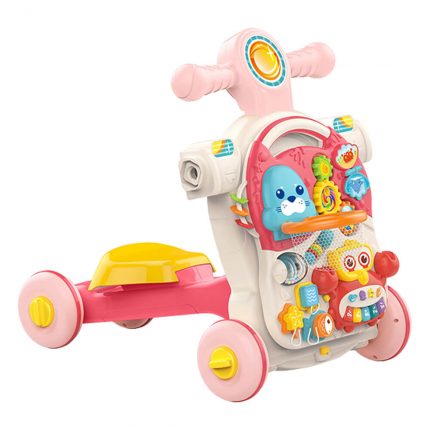 Περπατούρα Δραστηριοτήτων Dolphin 4in1 Pink 4232 12m+ - Bebe Stars