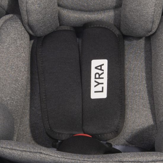 Lorelli Κάθισμα Αυτοκινήτου LYRA Isofix 0-36kg Black&Grey 10071452339