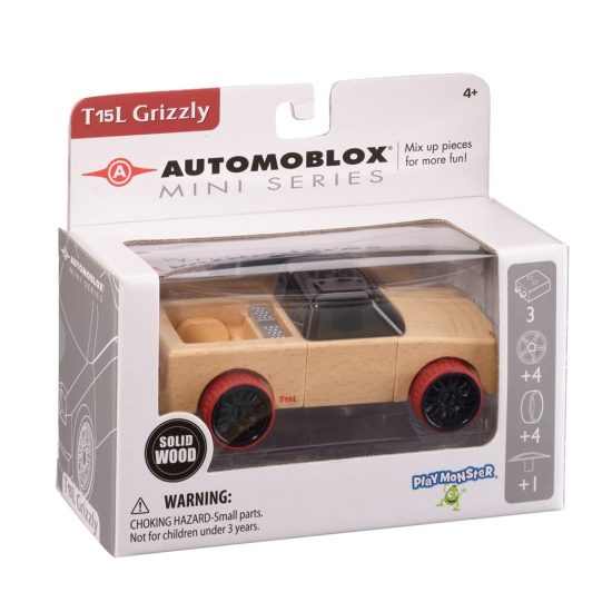 Ξύλινο Αυτοκινητάκι Mini T15L Grizzly 55134 3800146223229 4+ - Automoblox