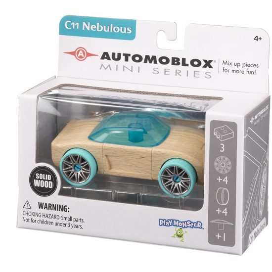 Ξύλινο Αυτοκινητάκι Mini C11 Nebulous 55132 3800146223205 4+ - Automoblox