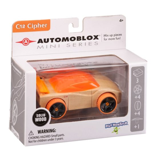 Ξύλινο Αυτοκινητάκι Mini C12 Cipher 55133 3800146223212 4+ - Automoblox
