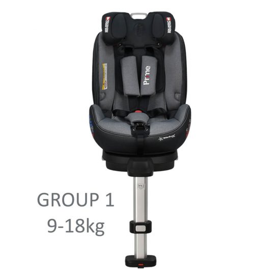 Κάθισμα Αυτοκινήτου Prime 360° Isofix Grey 0-25kg 915-186#, Bebe Stars