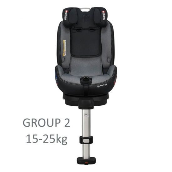 Κάθισμα Αυτοκινήτου Prime 360° Isofix Grey 0-25kg 915-186#, Bebe Stars