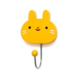 Ξύλινος Γάντζος Yellow Bunny - Petit Monkey
