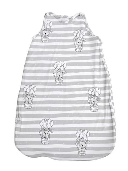 Lorelli Καλοκαιρινός Υπνόσακος 95cm 0.5 Tog Balloons Grey 20810355301R