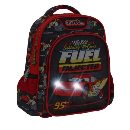 Σχολική Τσάντα Πλάτης Νηπίου Disney Cars Fuel Injected Must 2 Θήκες (27x10x31εκ) 5205698583971