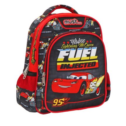 Σχολική Τσάντα Πλάτης Νηπίου Disney Cars Fuel Injected Must 2 Θήκες (27x10x31εκ) 5205698583971