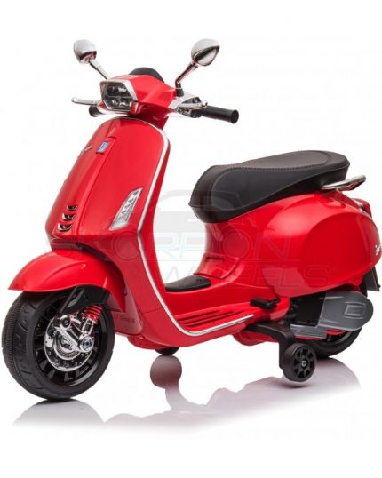 Ηλεκτροκίνητη Μηχανή 12V Vespa Sprint Racing 60s Original Κόκκινη 5245052 - Skorpion Wheels