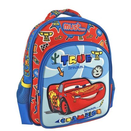 Σχολική Τσάντα Πλάτης Νηπίου Disney Cars True Champion Must 2 Θήκες (27x10x31εκ) 5205698584367