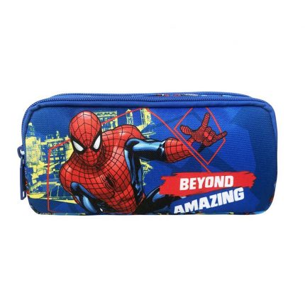 Σχολική Κασετίνα Βαρελάκι Spiderman Beyond Amazing 2 Θήκες Must (21x6x9εκ) 5205698604348