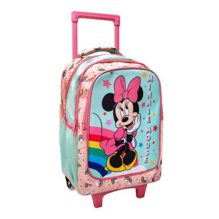 Σχολική Τσάντα Τρόλεϊ Δημοτικού Disney Minnie Mouse 3 Θήκες (34x20x44εκ) Must 5205698604867