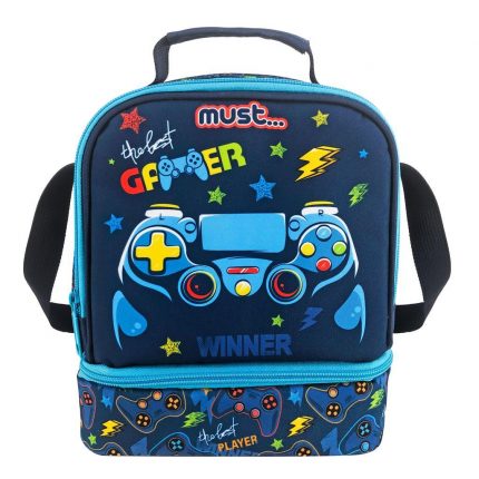 Τσαντάκι Φαγητού Ισοθερμικό Yummy The Best Gamer Must (24x12x20εκ) 5205698605024