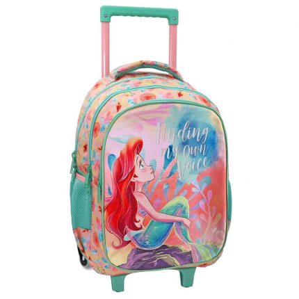 Σχολική Τσάντα Τρόλεϊ Δημοτικού Disney Princess Ariel Finding My Own Voice 3 Θήκες (34x20x44εκ) Must 5205698588266