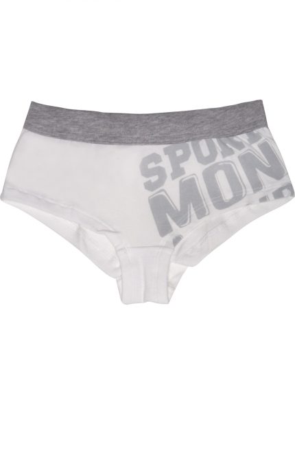 Σλιπάκι για Κορίτσι Sport Mon Amour Μινέρβα Γκρι 1 τμχ με Πλεκτό Λάστιχο, Βαμβακερό 100% - Pretty Baby