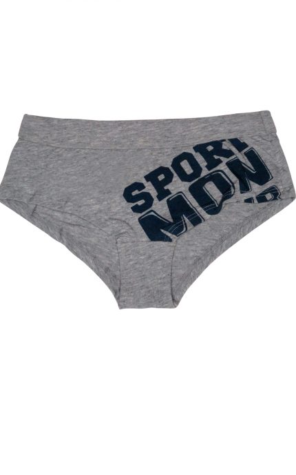 Σλιπάκι για Κορίτσι Sport Mon Amour Μινέρβα Γκρι 1 τμχ με Πλεκτό Λάστιχο, Βαμβακερό 100% - Pretty Baby