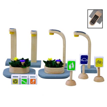 Αξεσουάρ Δρόμου 10τμχ 3+ - Plan Toys