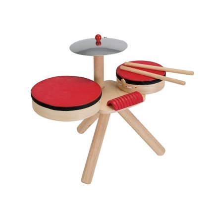 Μουσική Μπάντα – Ξύλινα Ντραμς 3+ - Plan Toys