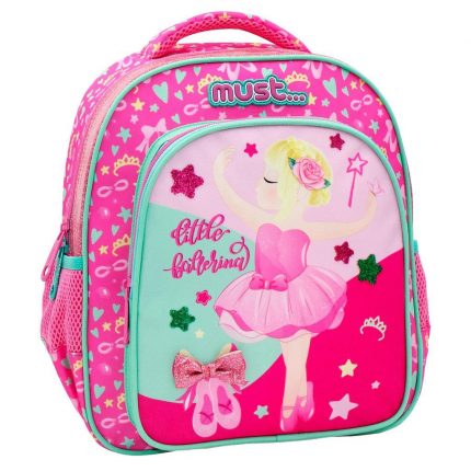 Σχολική Τσάντα Πλάτης Νηπίου Little Ballerina Must 2 Θήκες (27x10x31εκ) 5205698600074