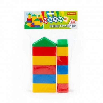 Τουβλάκια Baby Blocks 12τμχ 61768 12m+ - Polesie
